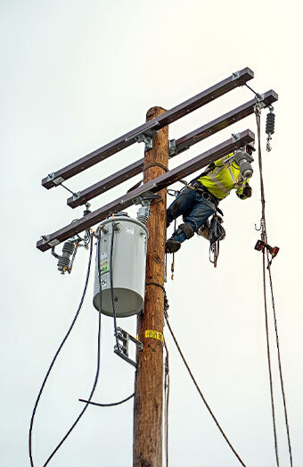 Private Power Line Installation